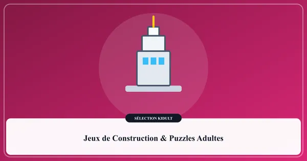 Sélection d'idées cadeaux kidult pour adultes : bouquet LEGO Icons, puzzles et jeux de société
