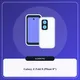 Smartphone pliant Samsung Galaxy Z Fold 8 ouvert sur son grand écran interne de 8 pouces